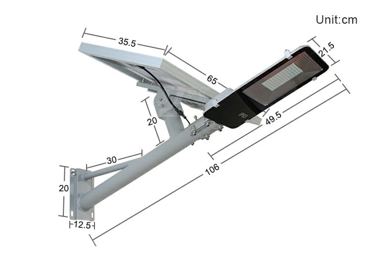 407 Dual body street lamp